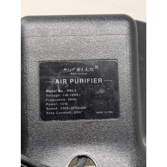 PURELLO air Cleaner w/ionizer Model PRL2 Rainbow - Picture 6 of 6